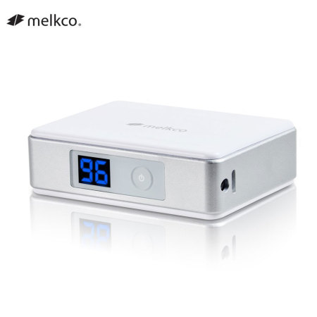 Batería externa Melkco Digital Display Mini 5,200mAh - Blanca