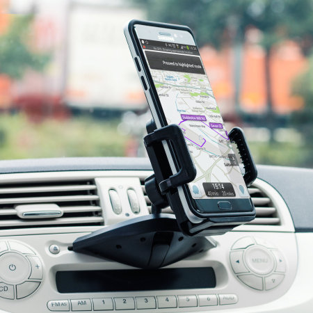 LinkStyle 2 in 1 CD Slot Tablet Car Mount -Black 4-12 Tablets & Cellphones Universal CD Player Car Phone Mount Compatible with Samsung Galaxy/iPad Mini/iPad Air/iPad Pro/iPhone Xs Max/XS/XR/GPS 