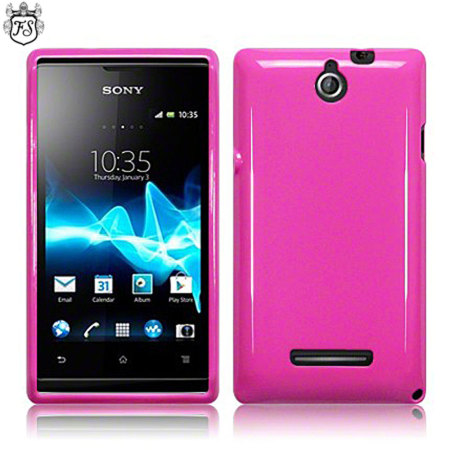 aanvulling ethiek Roos Flexishield Sony Xperia E Case - Pink