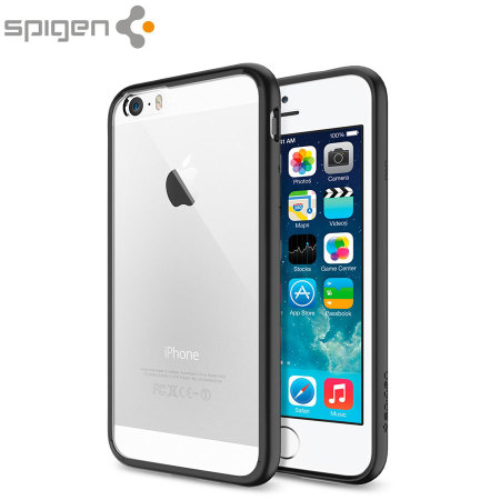 Spigen Ultra Hybrid iPhone 6S Bumper Case - Black