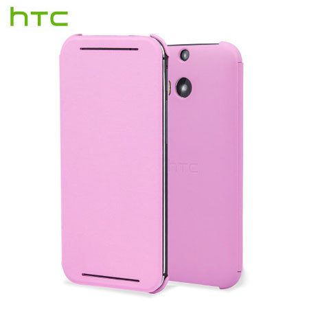 Official HTC One E8 Flip Case - Pink