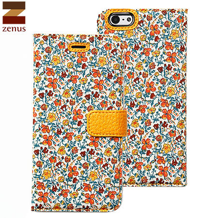Zenus Liberty Diary iPhone 6 Case - Meadow Orange