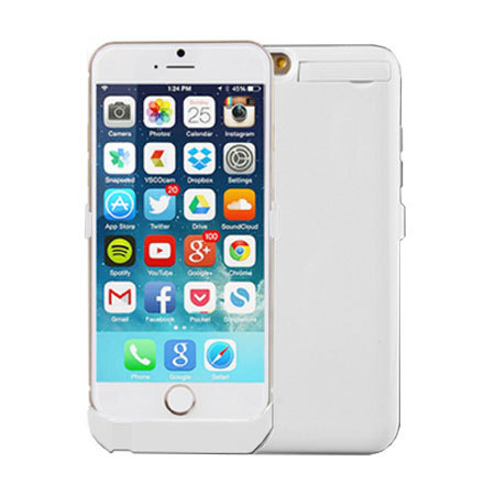Power Jacket iPhone 6S / 6 Case 3000mAh - White