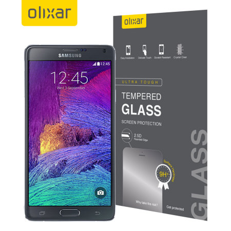 MFX Tempered Glass Screen Protector voor Samsung Galaxy Note 4 