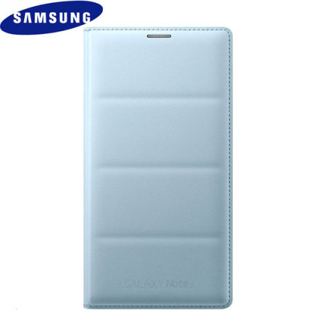 Official Samsung Galaxy Note 4 Flip Wallet Cover - Mint