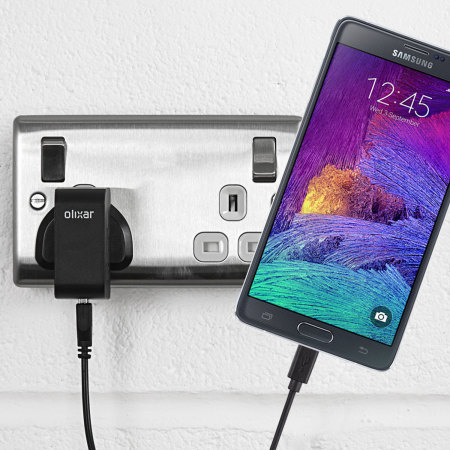 Olixar High Power Samsung Galaxy Note 4 Wall Charger & 1m Cable