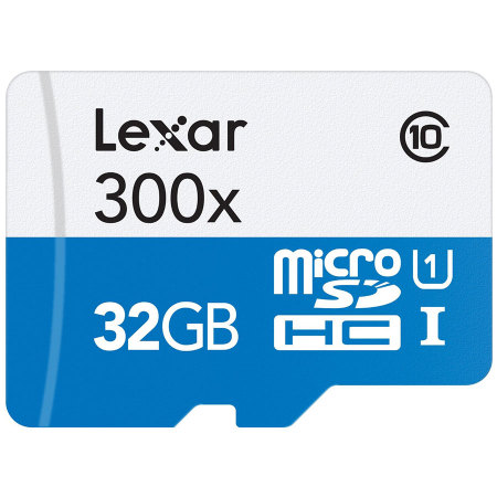Lexar 32GB Micro SDHC Memory Card with SD Adapter - Class 10