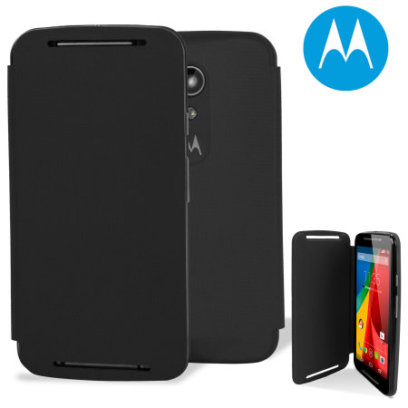 Official Motorola Moto G Flip Cover - Black