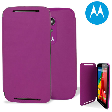 Official Motorola Moto G 2nd Gen Flip Cover - Violet Reviews