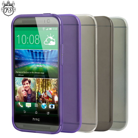 4 Pack FlexiShield HTC One M8 Cases