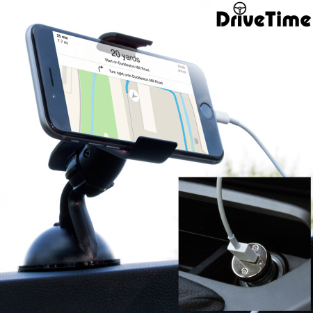 Olixar DriveTime iPhone 6 Plus Kfz Halter & Lade Pack