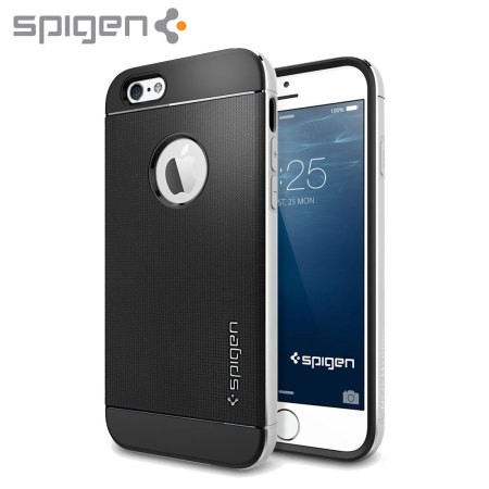 Spigen Neo Hybrid Metal iPhone 6S / 6 Case - Satin Silver