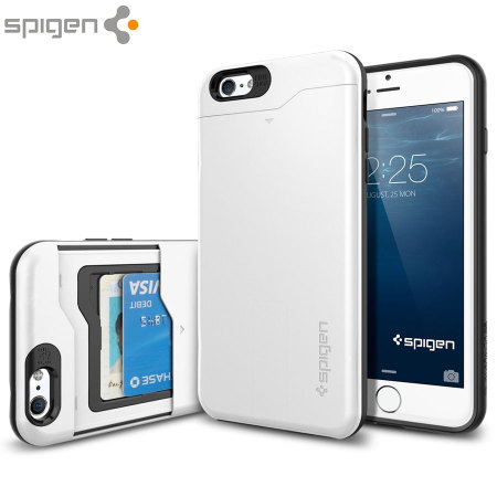 Spigen Slim Armor CS iPhone 6S Plus / 6 Plus Case - Shimmery White