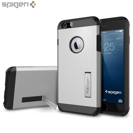Spigen Tough Armor iPhone 6S Plus / 6 Plus Case - Satin Silver