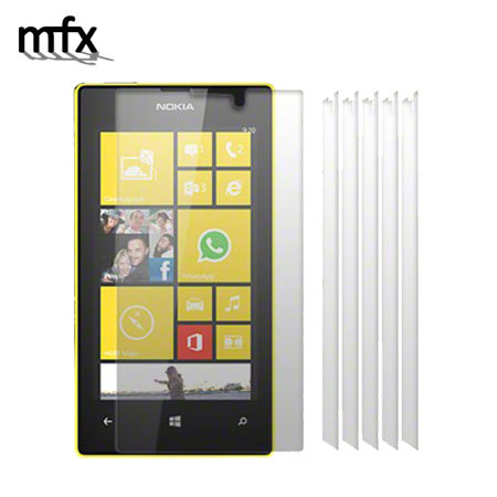 MFX Nokia Lumia 520 / 525 Screen Protector 6-in-1 Pack