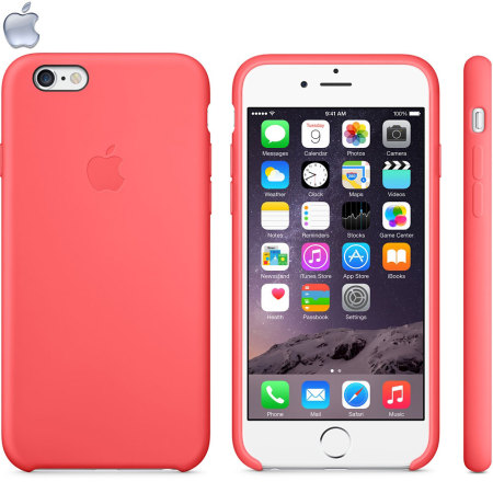 Official Apple Iphone 6 Silicone Case Pink