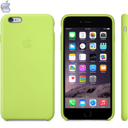 Caramelo Punto de exclamación Morgue Funda iPhone 6S Plus / 6 Plus Oficial Apple de Silicona - Verde