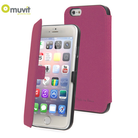 Muvit Made in Paris iPhone 6S / 6 Slim Folio Case - Pink