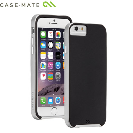 Case-Mate Slim Tough iPhone 6 Case - Black / Silver