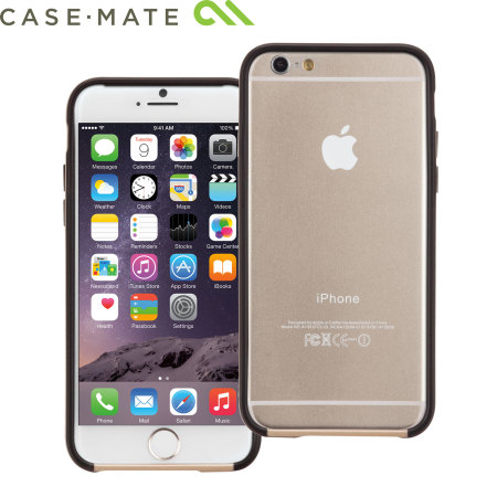 Case-Mate Tough Frame iPhone 6 Bumper - Champagne / Zwart