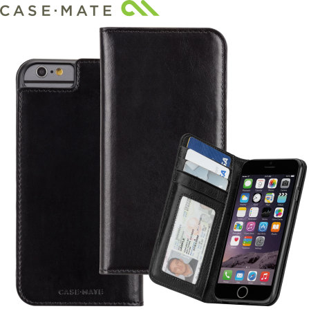 Just Mobile Quattro Carrying Case (Folio) Apple iPhone 6S, iPhone 6 - Black