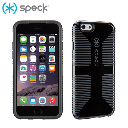 Speck CandyShell Grip voor iPhone 6S / 6 - Zwart / Grijs