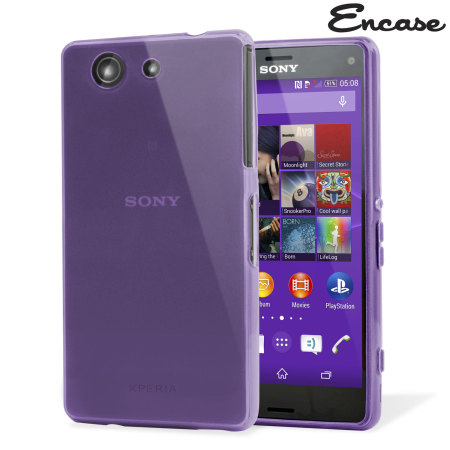 FlexiShield Sony Xperia Z3 Compact Gel Case - Purple Reviews