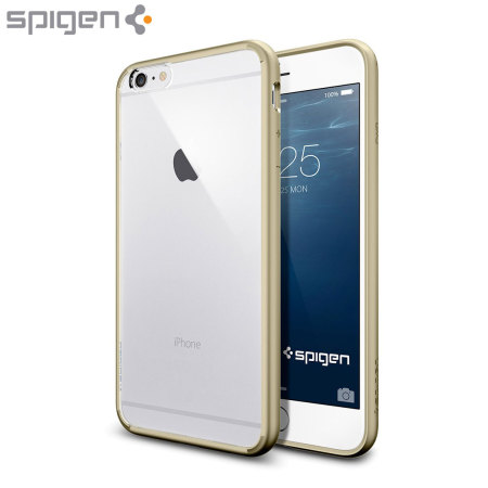Spigen Ultra Hybrid iPhone 6S Plus / 6 Plus Bumper Case Champagne Gold