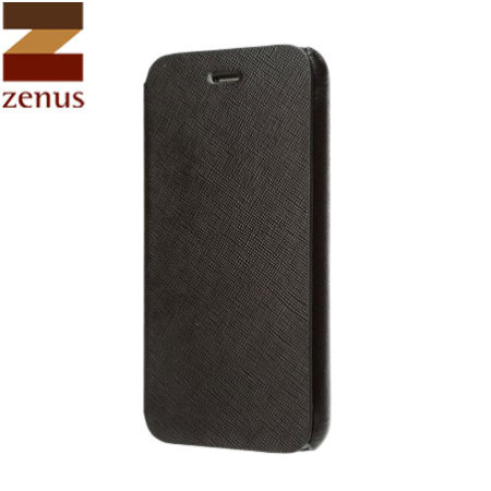 Zenus Minimal Diary Samsung Galaxy Note 4 Case - Black