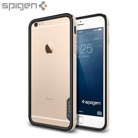 Spigen Neo Hybrid Ex Metal iPhone 6 Plus Case - Champagne Gold