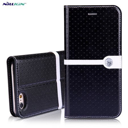 Nillkin Ice iPhone 6S / 6 Leather-Style Stand Case - Black