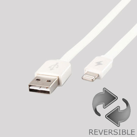 Remax Fully Reversible USB to Lightning Cable - White