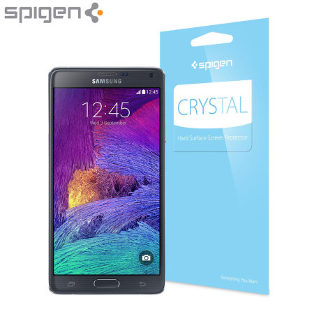 Spigen Crystal Samsung Galaxy Note 4 Screen Protector - Three Pack