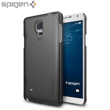 Coque Samsung Galaxy Note 4 Spigen SGP Thin Fit – Noire