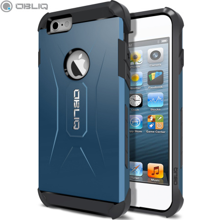 obliq xtreme pro iphone 6s / iphone 6 dual layered tough case - blue reviews