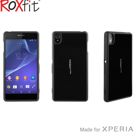 St Riskeren molecuul Roxfit Gel Shell Plus Sony Xperia Z3 Case - Nero Black
