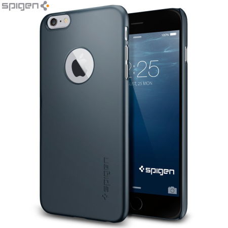 Coque iPhone 6S Plus / 6 Plus Spigen SGP Thin Fit A – Ardoise Metal