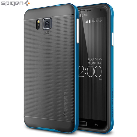 Coque Samsung Galaxy Alpha Spigen SGP Neo Hybrid – Bleue