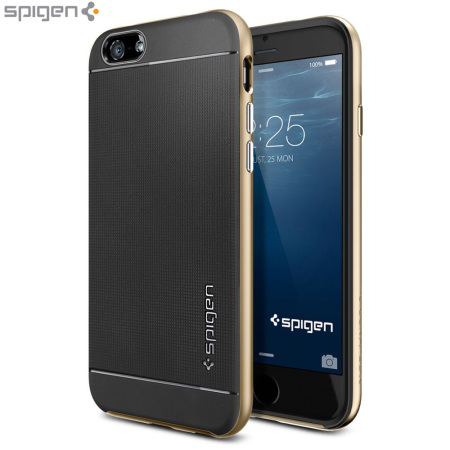 Coque iPhone 6S / 6 Spigen SGP Neo Hybrid – Champagne Or