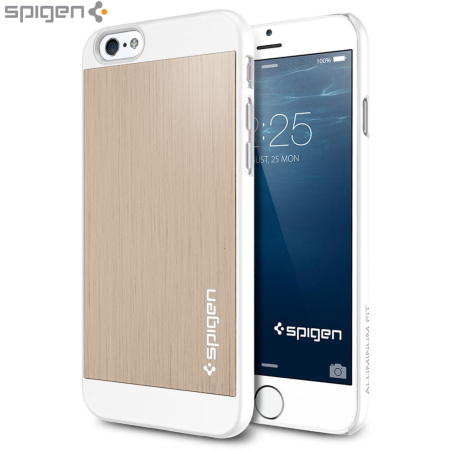 Spigen Aluminum Fit iPhone 6S / 6 Shell Case - Champagne Gold Reviews