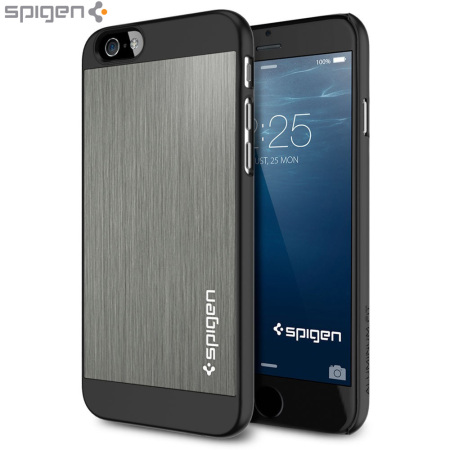 Spigen Aluminum Fit iPhone 6S / 6 Shell Case - Grey Reviews