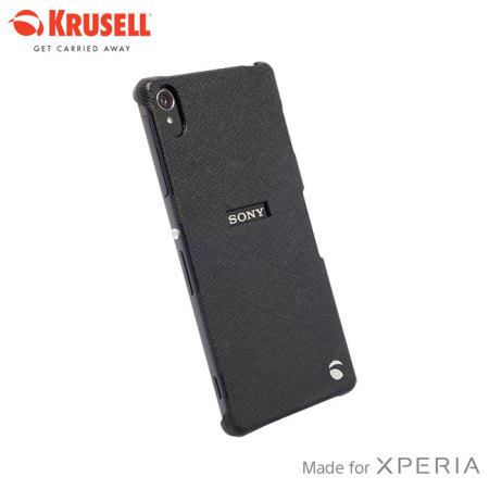 Krusell Malmo Texturecover Sony Xperia Z3 Case - Black