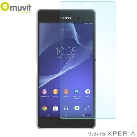 Muvit Tempered Glass Sony Xperia Z3 Screen Protector