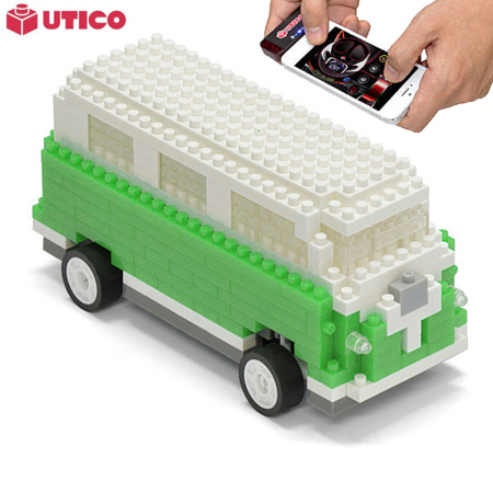 UTICO App kontrollierter Camper Van für iOS and Android in Grün