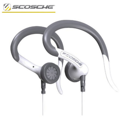 Scosche sportCLIPS 2 Over-Ear Earphones - White