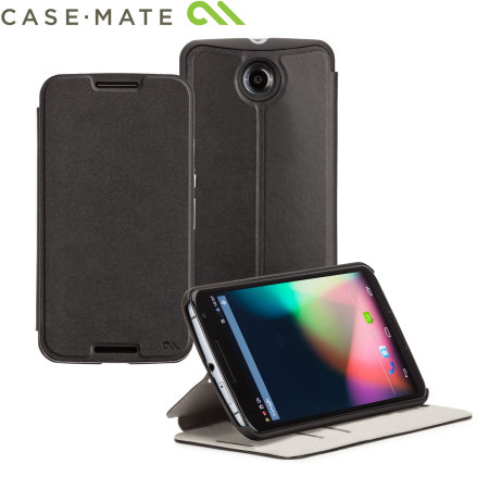 Case-Mate Stand Folio Google Nexus 6 Case - Black
