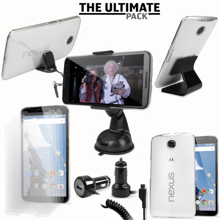 Das Ultimate Pack Google Nexus 6 Zubehör Set 