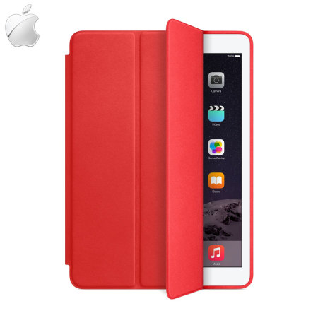 New SEALED Genuine Apple  Leather Smart Case for iPad® Air 2 Red PRODUCT 