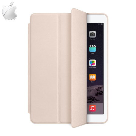 Apple Leather Smart Case voor iPad Air 2 - Creme