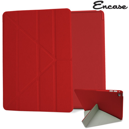 Encase iPad Air 2 Folding Stand Case - Red